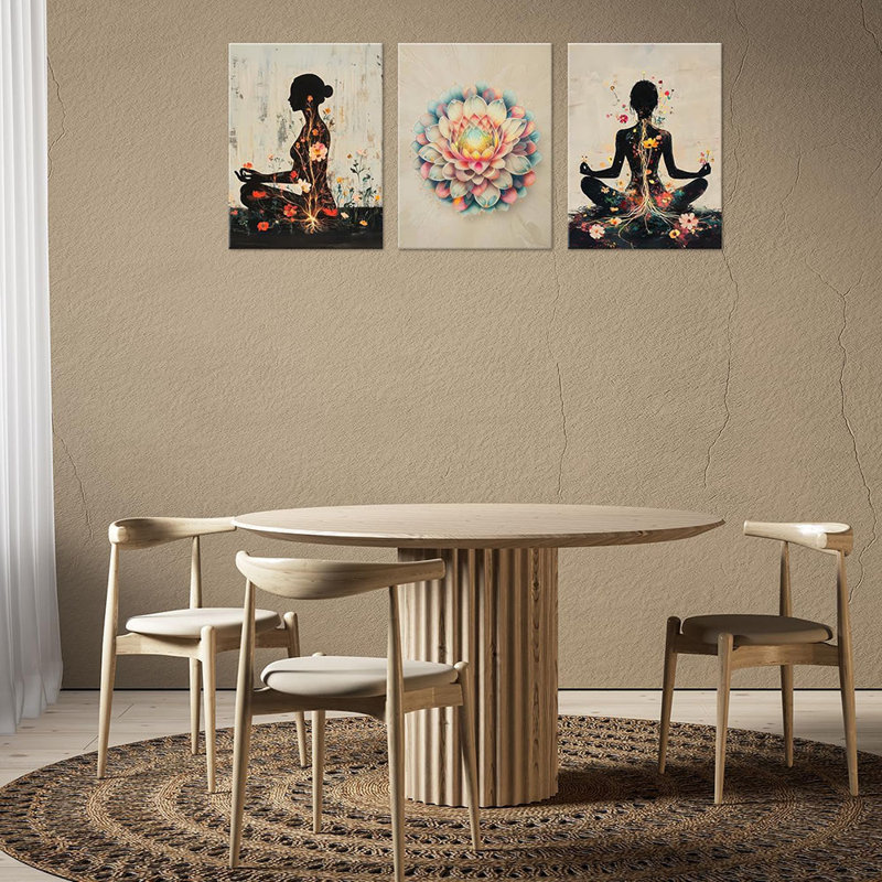 3 Piece Wrapped Canvas Print