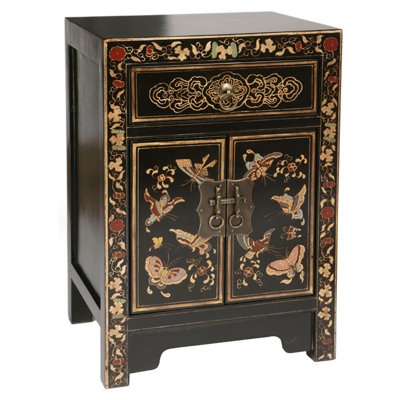 Hangzhou 40cm W Solid Wood Bedside Table
