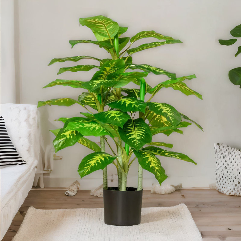 95cm Faux Evergreen Plant in Freestanding