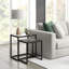 Lampe de table en marbre 25,5 po avec abat-jour en tissu Killian-71798023