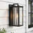 Metal and Glass Wall Light-403072664