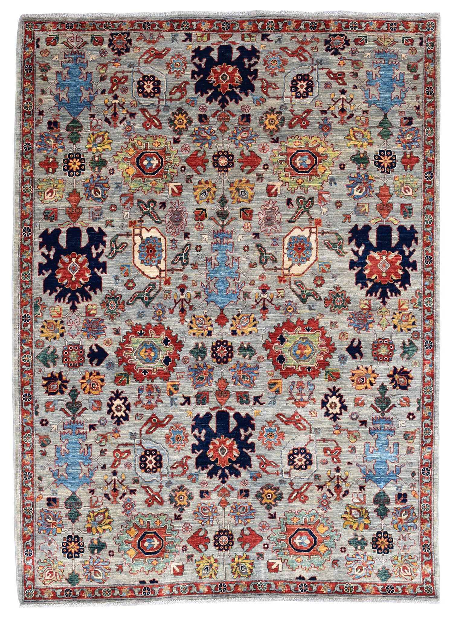 Rectangle 8'6 x 11'6 Area Rug Herat Oriental