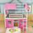 Sherick Wood Bunk Bed with Windows and Tent-275532754-275532755