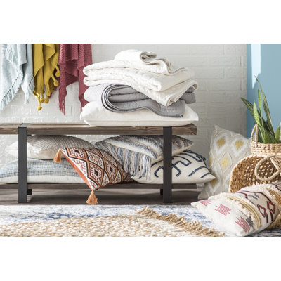 Nicholson Geometric Hand Woven Jute Rug