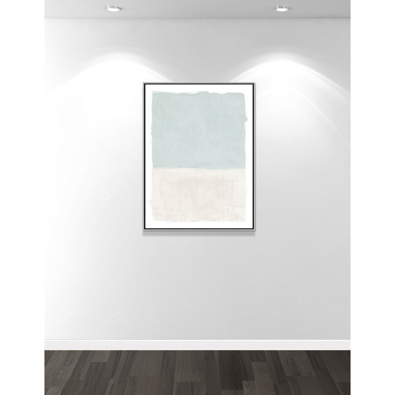Ocean Tides I Print by Natalie Carpentieri, 31.5'' W x 41.5'' H, Silver Floater
