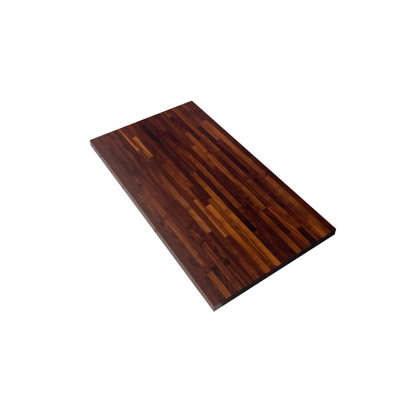 Plateau de table en bois de boucher - épaisseur 1,5 po