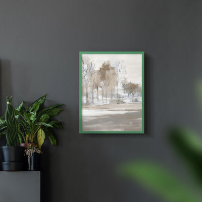 FLORAL Series DLIV - Impression encadrée de qualité supérieure - Prêt à accrocher - Aucun clou requis