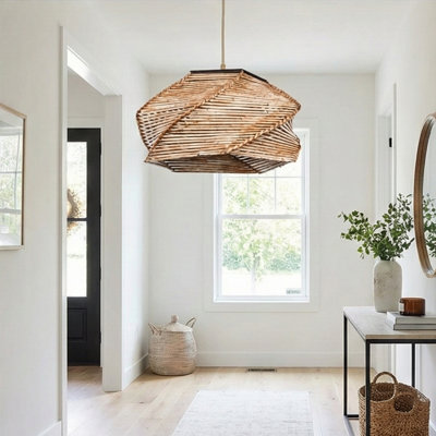 Elowen Geometric Sculptural Pendant