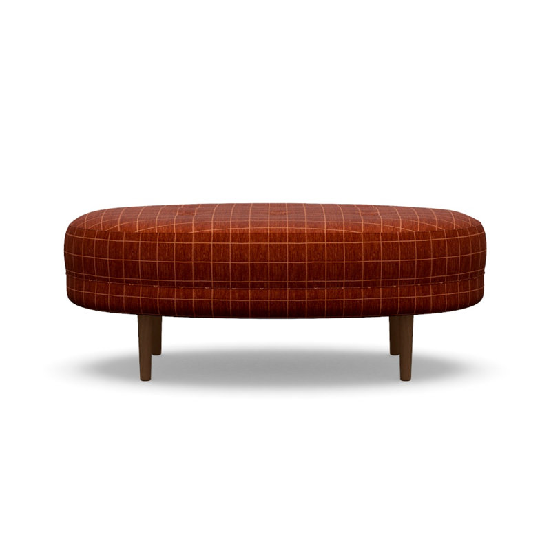 Avalon Ottoman, Walnut, Block 654272