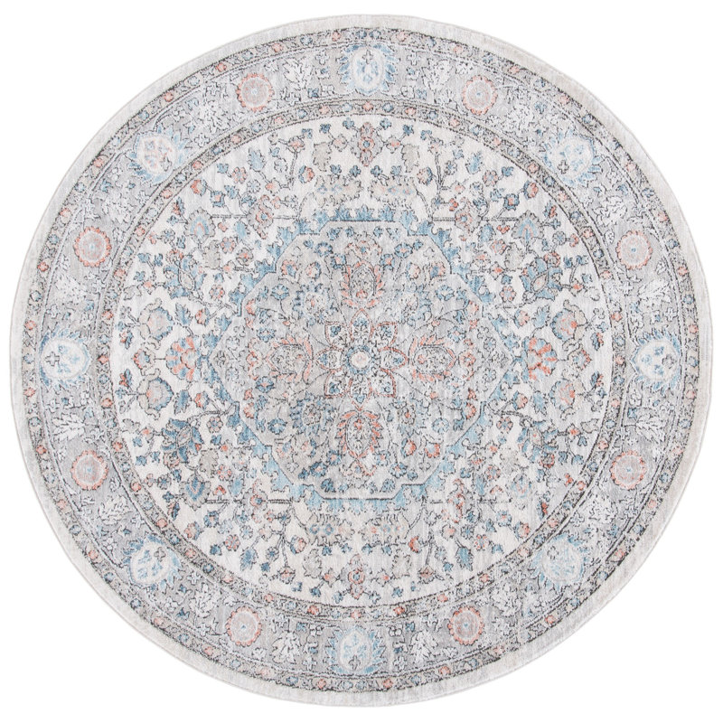 Oregon 800 Performance Oriental Rug, Round 6'7"