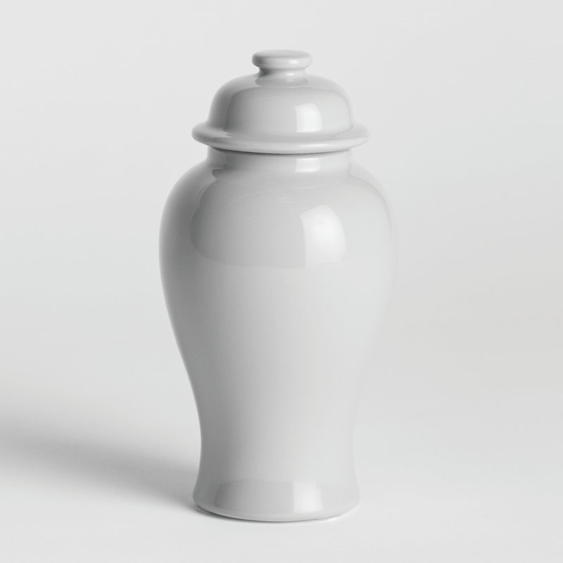 Pot Ricki, Blanc, 17.5"