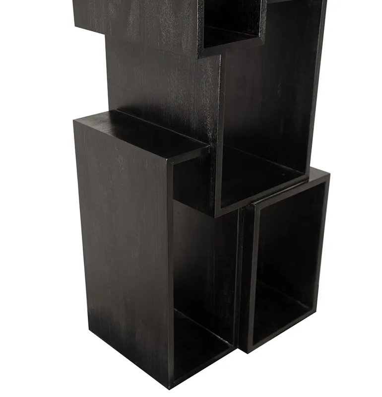 Lincoln Solid Wood Geometric Bookcase