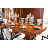Beech Solid Wood Top Dining Table