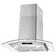 Cosmo 668WRCS Series 30" 380 Cubic Feet Per Minute Ducted (Vented) Wall Range Hood with Baffle Filter and Light Included Stainless Steel