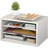 Logan 3 Tier Paper, Mail And File Organizer For Desk-99454561