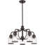 Lustre classique spectaculaire à 5 lumières Derrick-1937022093