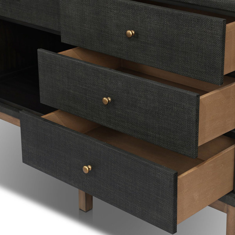 Fiona 78" Sideboard, Black