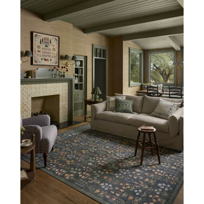 Rifle Paper Company x Loloi Edinburgh Wheat / Multi  Area Rug