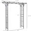 Arche de jardin en métal Outsunny