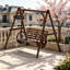 Balancelle 2 places avec support en A