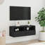 Unfinished TV Stand for TVs up to 28" with Fireplace Included-124390555-98524014