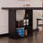 Unique And Durable Solid Wood Storage Dining Table-1551855095