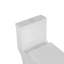 Toilette en céramique une, 1,1 / 1,6, hauteur confort allongée, blanc, couvercle à fermeture douce en céramique T039wt, siège stable