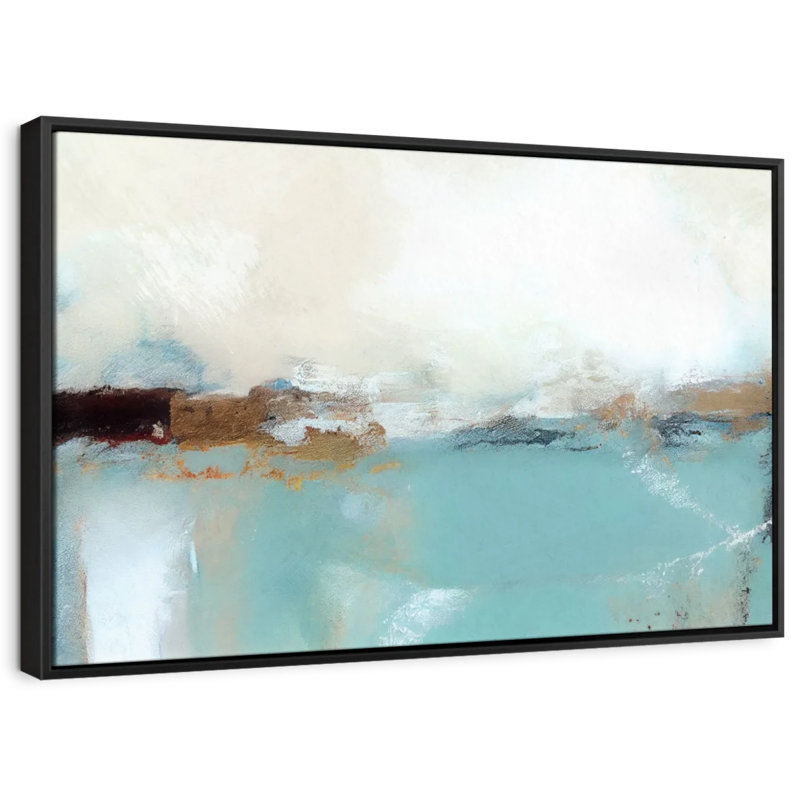 «Abstract Foggy Morning», reproduction sur toile, H 9 po x l 13 po