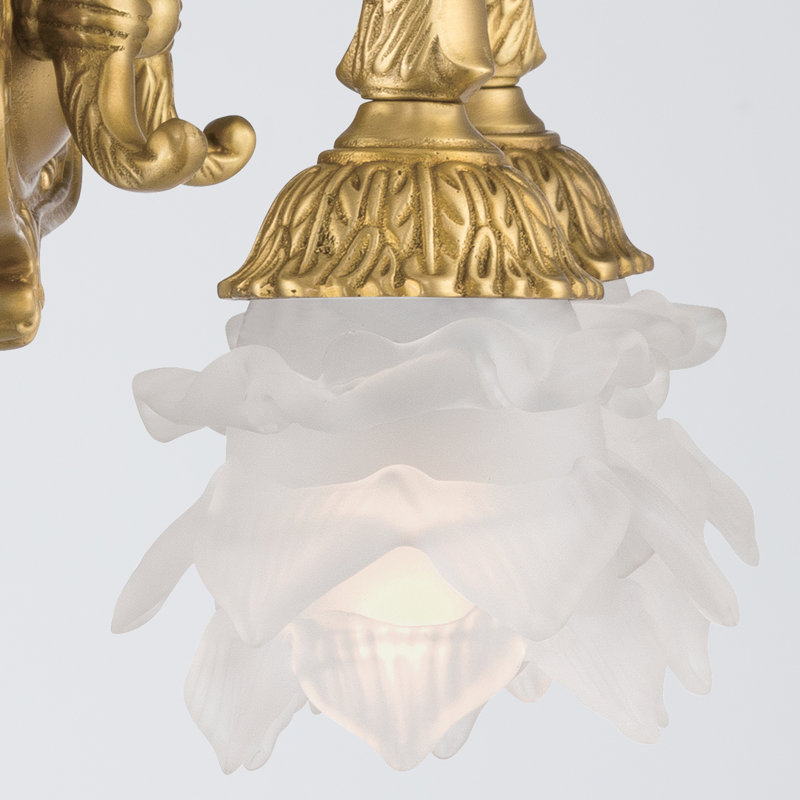 11.5'' Aged Brass Sconce