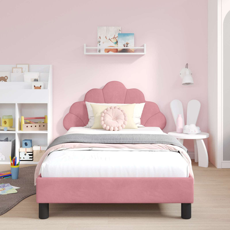 Bed Frame, Single (3'), Pink