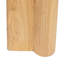 Everly Rectangular Mango Wood Dining Table with Arched Base