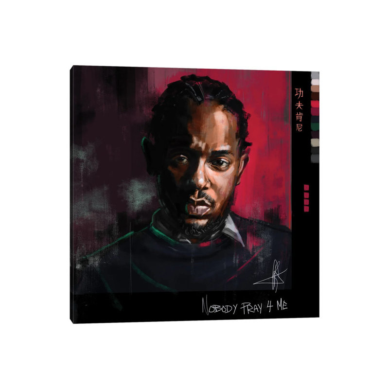 Kenny by Gordon Rowe - Wrapped Canvas Gallery-Wrapped Canvas Giclée, 30.48cm H x 30.48cm W x 1.9cm D