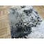 Tapis gris noué à la main de conception unique 2 pi 1 po x 3 pi Olivia-Grace
