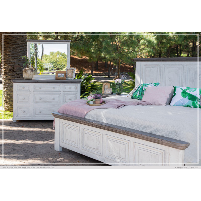 Chenay Raised Panel Bed, King