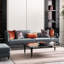La Francaise 105'' Square Arm Sofa-1594127680