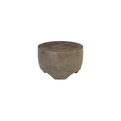 Merbau Side Table, Charred