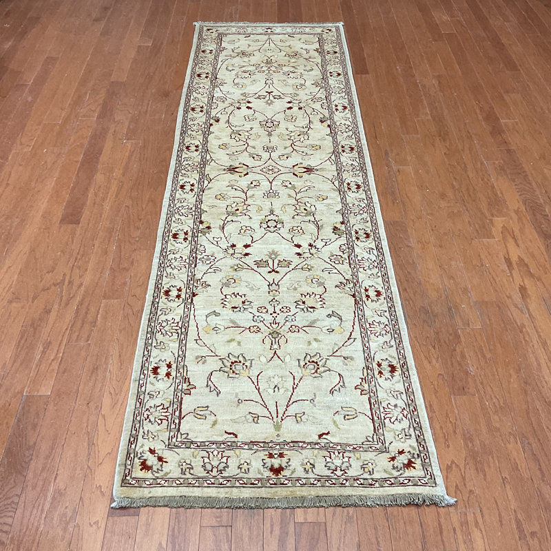 Handmade Oushak Wool Runner
