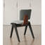 Chaise de salle à manger moderne et simple en bois de frêne massif