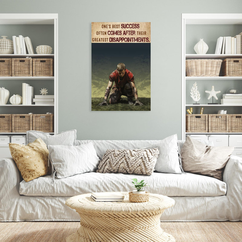 «Daiyah Man Ones Best Success», impression sur toile, H 36 po x l 24 po x P 1,25 po