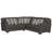 Upholstered L-Shaped Sectional Right Hand Facing