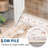 Modern Floral Machine Washable Rug for Living Room Stain Resistant Ultra Soft Low Pile Floor Cover Foldable Lightweight Non Slip Carpet for Bedroom, Dining Room-722976912