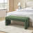 Velvet/Faux Leather Entryway Bench End Of Bed Bench Upholstered Modern Window Bench Comfy Ottoman For Dining Room/Bedroom/Living Room/Hallway/Indoor-162466978