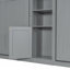 Lits simples escamotables doubles avec armoires et tablettes-1096820832