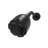 Coral Black Exposed Wall Mount Shower Faucet Set (Valve Included)