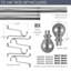 Tringle de rideau simple en plastique réglable-28961966-28892801
