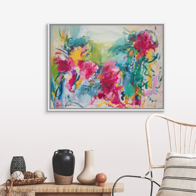 She Was Gone With The Wind Fabulous by Amira Rahim - Painting on Canvas