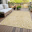  Tapis doré intérieur / extérieur lavable à la machine Chayden ACN1020-272255005