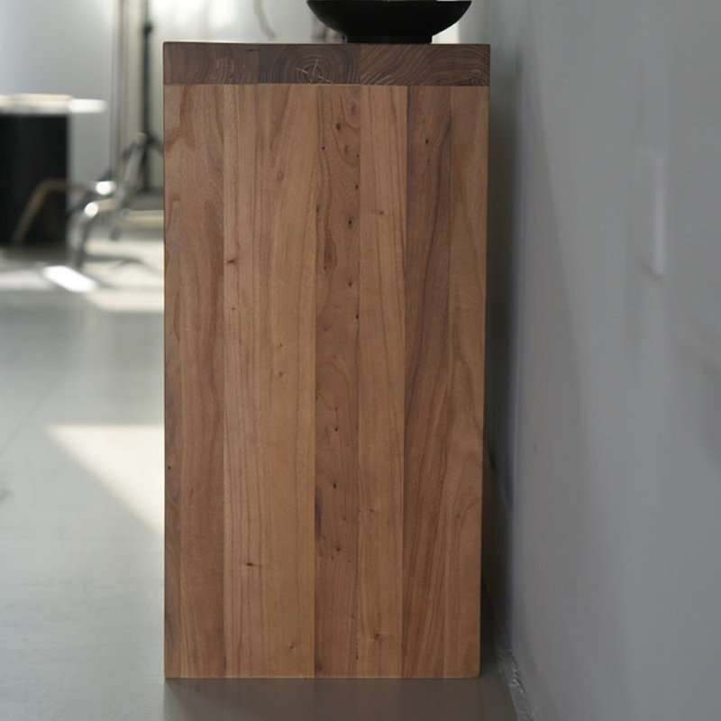 Console simple de style Wabi-sabi, 31.5" H x 70.9" W x 13.8" D