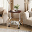 Tray Top Wheel End Table