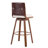 Sibyl Indoor Upholstered Bar Stool With Metal Frame, Set Of 2